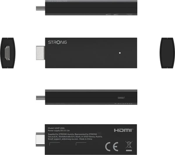 Strong LEAP-UNA Wi-Fi 2K Android TV-medieafspiller