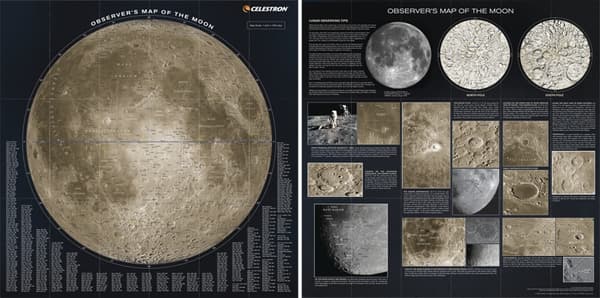 Celestron Karta över månen