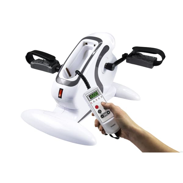 Fysic Elektrisk mini hometrainer Hvid / Sort