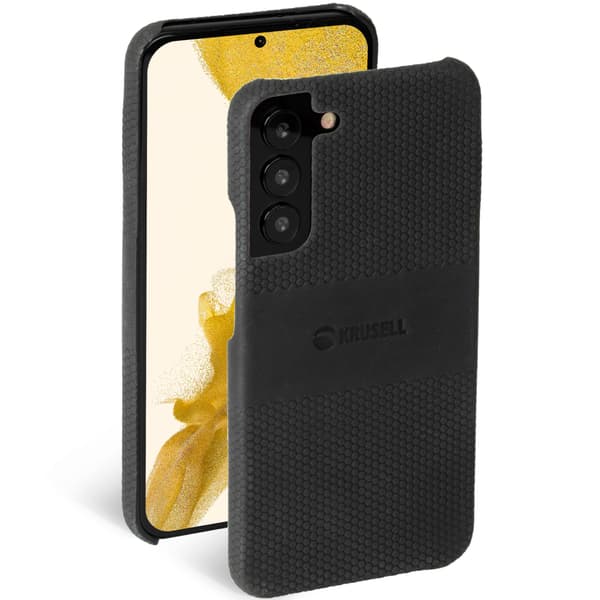 Krusell Nahkakotelo Galaxy S22 Musta