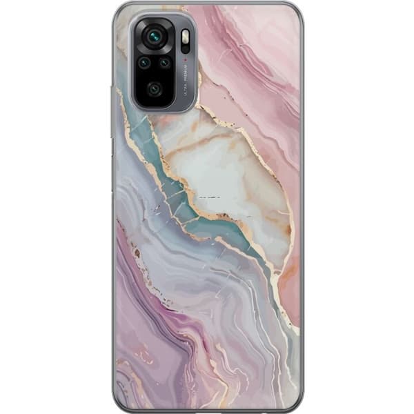 Mobildeksel til Xiaomi Redmi Note 10S med Marmor motiv