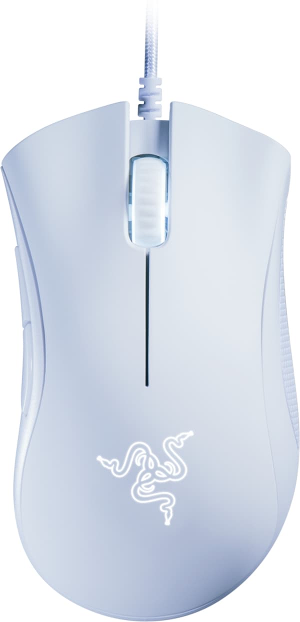Razer Deathadder Essential spillmus, hvit