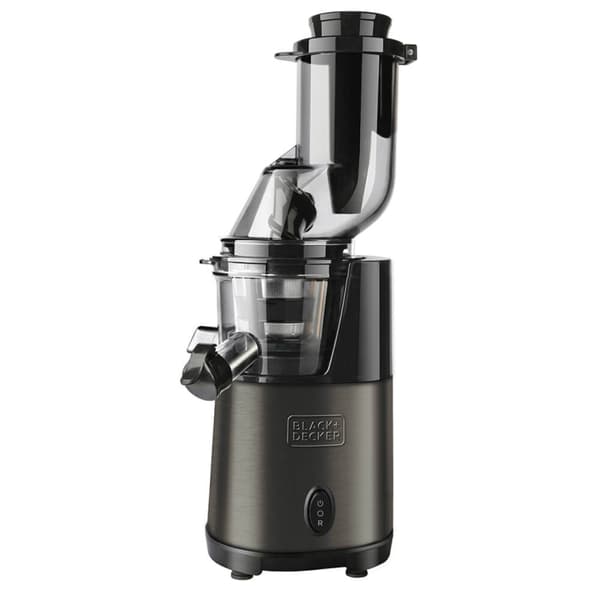 BLACK+DECKER Slowjuicer BXJE200E Børstet Rustfrit Stål