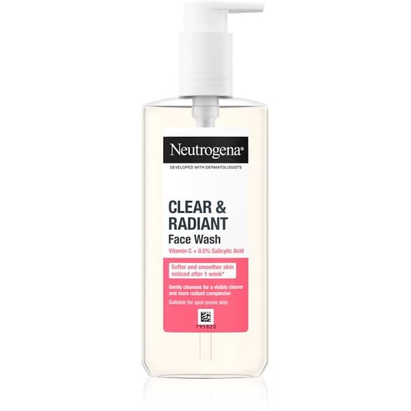 Neutrogena Forfriskende klar ansiktsvask 200 ml