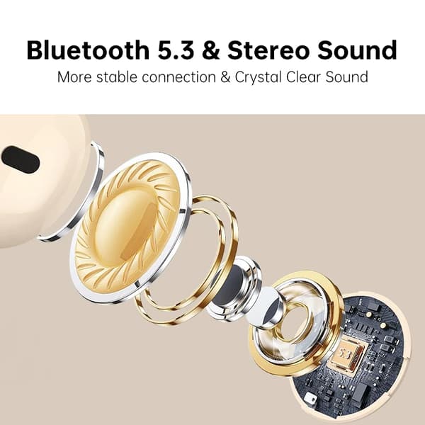 ET05 True Wireless Bluetooth -kuulokkeet, musta