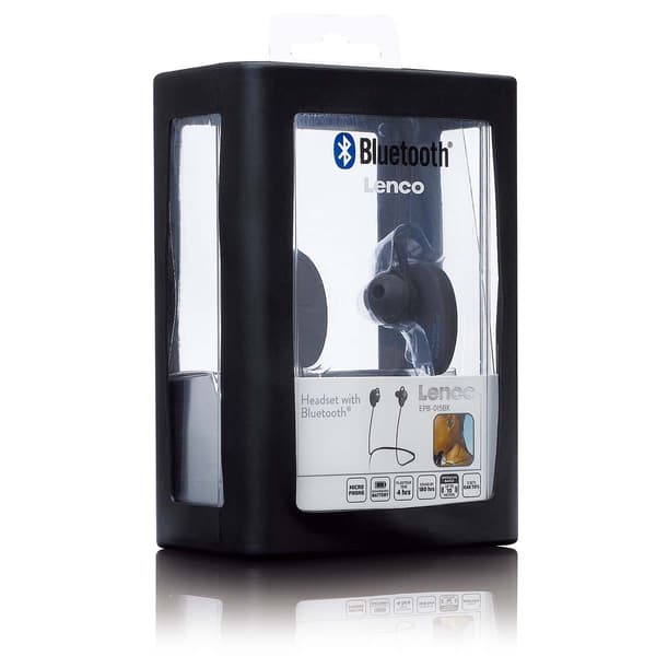 Lenco Trådlöst in-ear-headset Svart