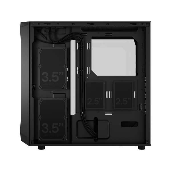 Fractal Design Focus 2 Svart TG Clear Tint