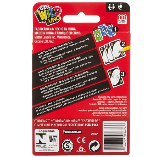 Mattel Games Uno-korttipeli