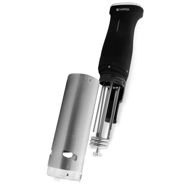 Champion Sous Vide Precision IPX7 800W SV310 rustfrit stål/sort