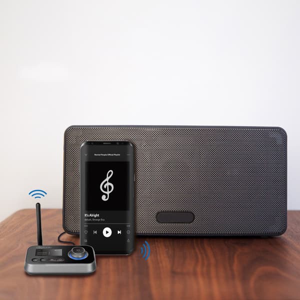 LogiLink Bluetooth 5.0 2-in-1 audiolähetin/vastaanotin