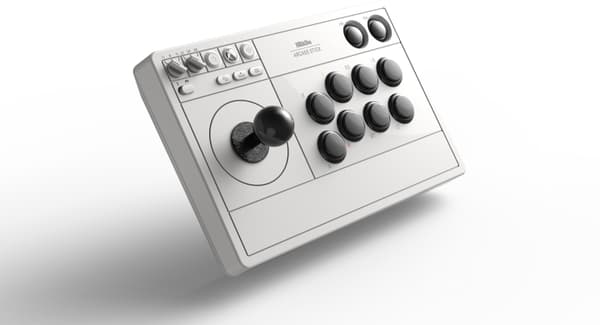 8BitDo Arcade Stick, White, Xbox / PC
