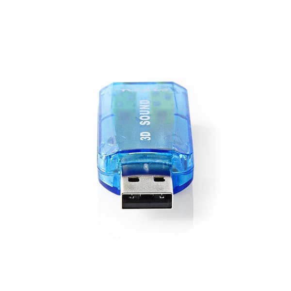 Nedis Lyd kort | 5.1 | USB 2.0 | Headset forbindelse: 3.5 mm Male