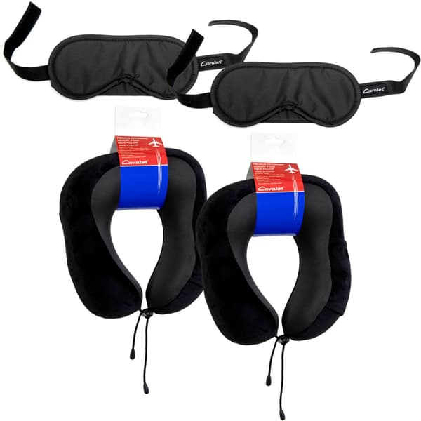 Cavalet Resekit 4 (2st Nackkuddar, 2st Sovmaskar)