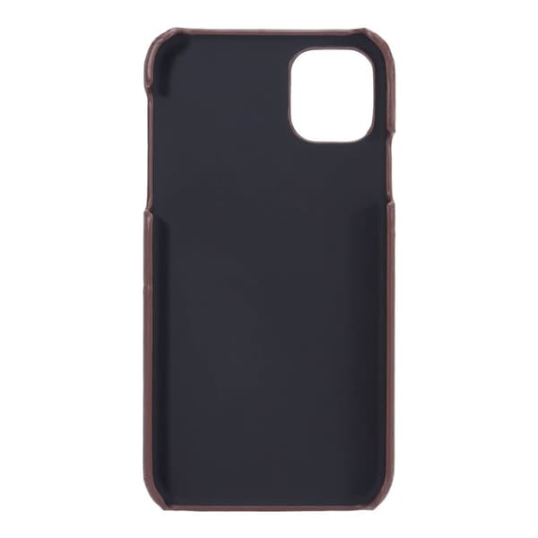 Onsala Suojakuori Ruskea korttipaikalla iPhone 11