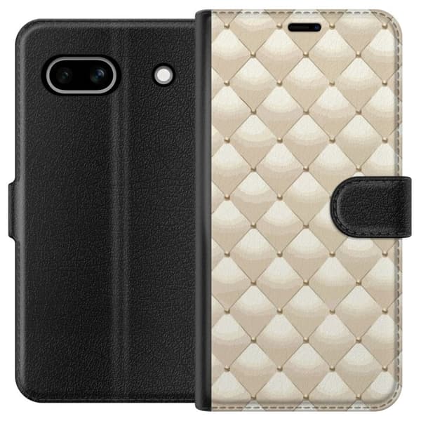 Tegnebogsetui til Google Pixel 7a med Guldglans motiv