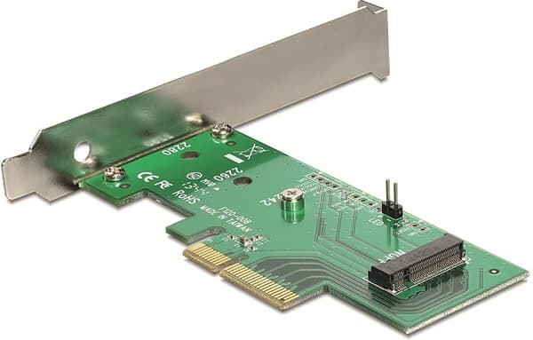 DeLOCK kontrollerkort, PCI-E 4.0 x4, SATA 6, 1M.2 SATA