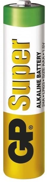 GP Super Alkaline AAA batteri, 24A/LR03, 20-pack