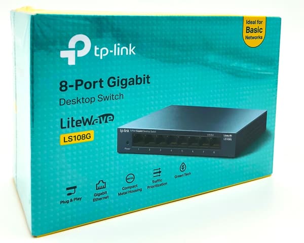 TP-Link LiteWave LS108G Switch 8-port Gigabit