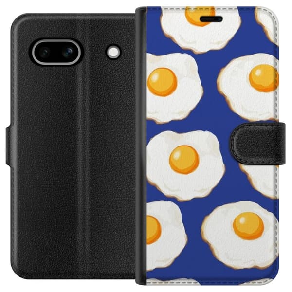 Lommeboketui til Google Pixel 7a med Stekte egg motiv