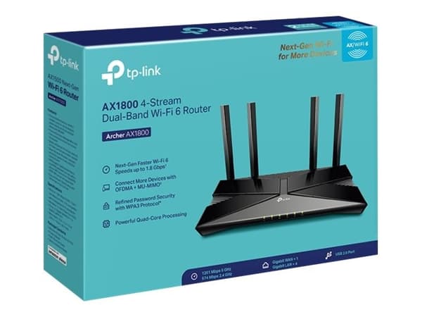 TP-LINK Archer AX1800 Wireless Router Desktop