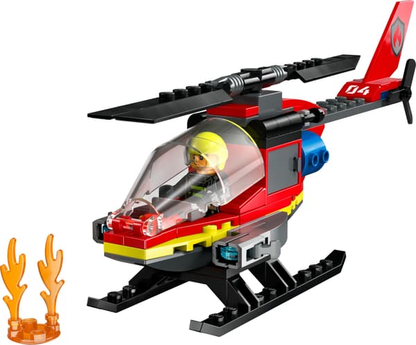 LEGO City Fire 60411  - Fire Rescue Helicopter