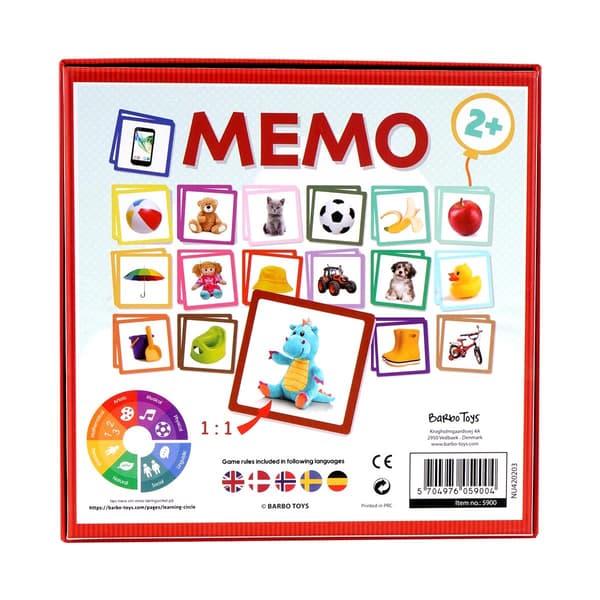 Barbo Toys Babro Classic My First Memo