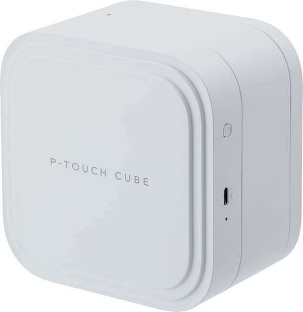 Brother P-touch CUBE Pro PT-P910BT matrixprinter med genopladeligt batteri og Bluetooth