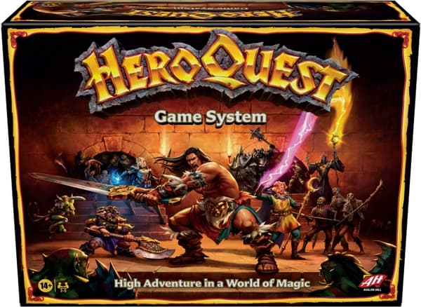 Hasbro Avalon Hill Heroquest brettspill, EN