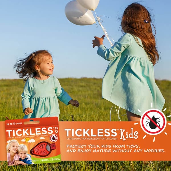 TICKLESS Flåtbeskyttelse Baby/Kid Orange
