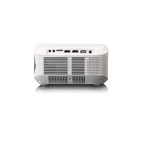 Lenco Full HD 1080P LCD-projektor med Bluetooth® Vit