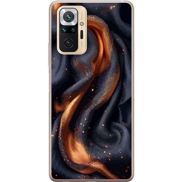 Mobilskal till Xiaomi Redmi Note 10 Pro med Eldigt silke motiv