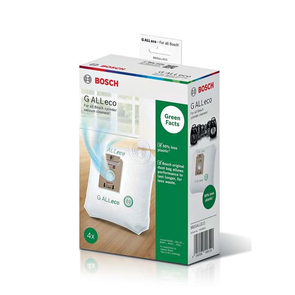 Bosch Dammsugningspåse Typ G ALL ECO 4 delar