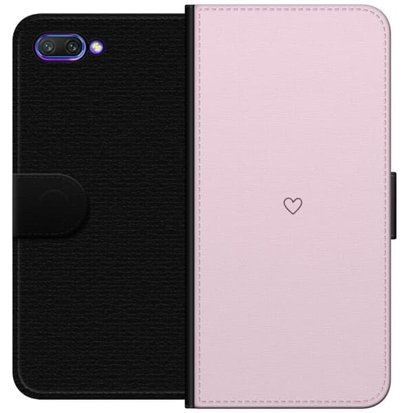 Tegnebogsetui til Honor 10 med Hjerte motiv