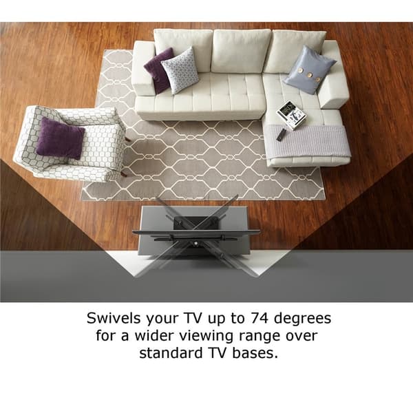 SANUS TV Stander Drejbar 32-60" Sort