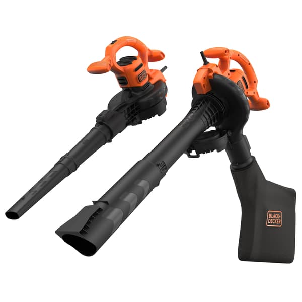 Black+Decker Løvblåser 2500W Blås- og sugefunksjon