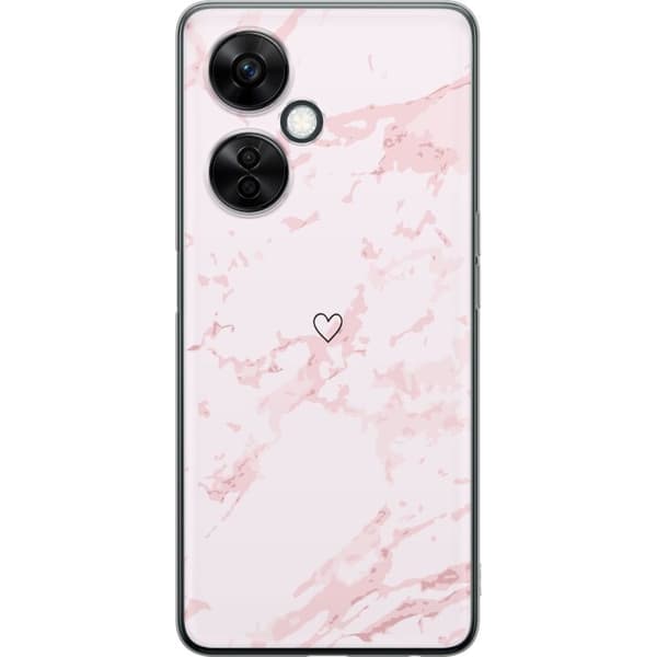 Mobildeksel til OnePlus Nord CE 3 Lite med Rosa Hjerte motiv