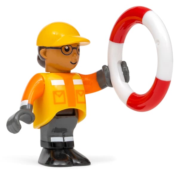 BRIO World 33996 - Konttinosturi
