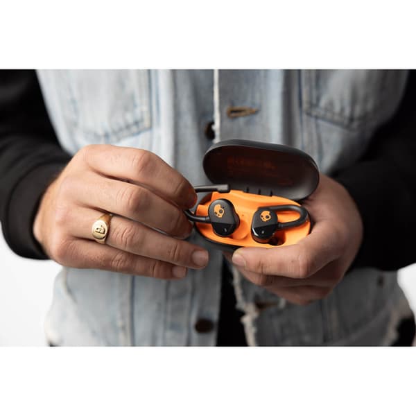 Skullcandy Høretelefoner In-Ear Push Play TWS Sort/Orange