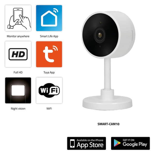 Alecto Smart Wi-Fi-kamera IP-kamera egnet til hjemmeautomatisering