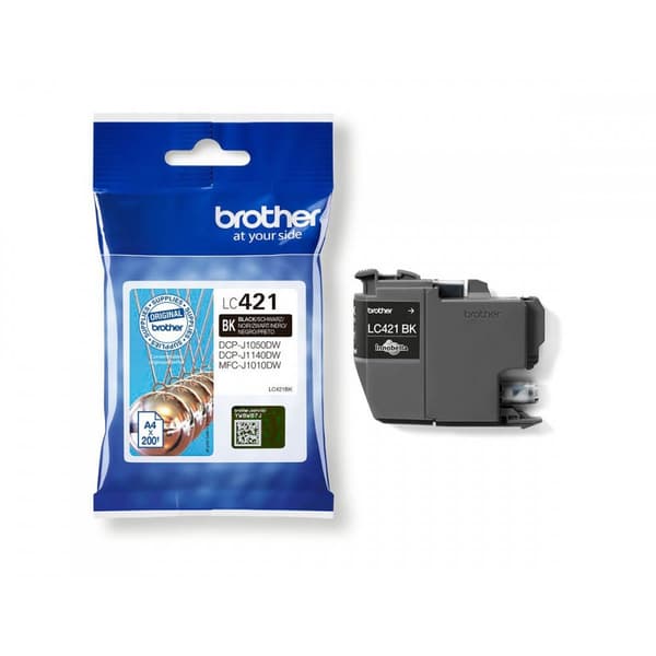 Brother Musteet LC421BK LC-421 Musta