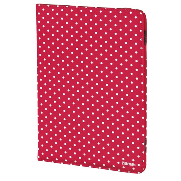 Hama Tabletfodral Polka Dots Röd - Universal 8"