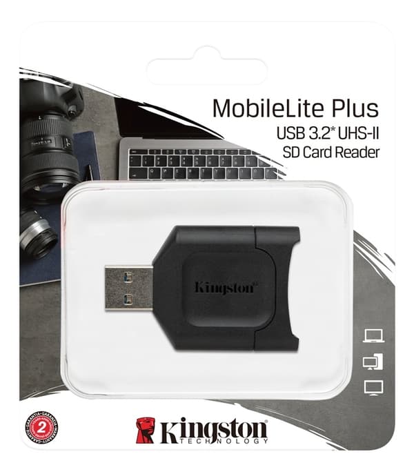 Kingston MobileLite Plus USB 3.1 SDHC/SDXC UHS-II-kortleser