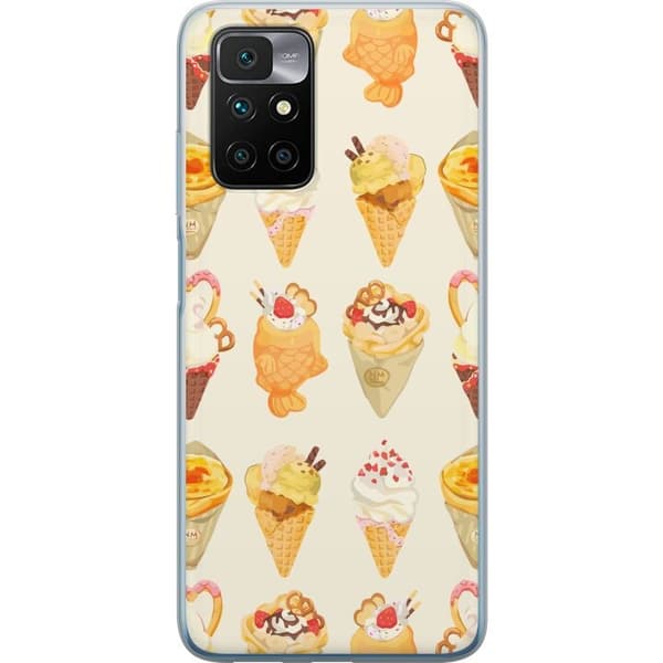 Mobildeksel til Xiaomi Redmi 10 med Glassig motiv