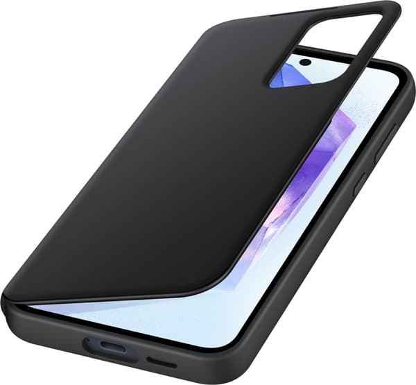 Samsung Galaxy A55 Smart View Plånboksfodral, svart