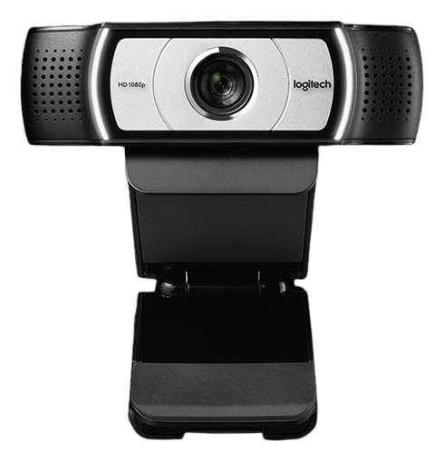 Logitech C930e HD-webkamera sølv/sort