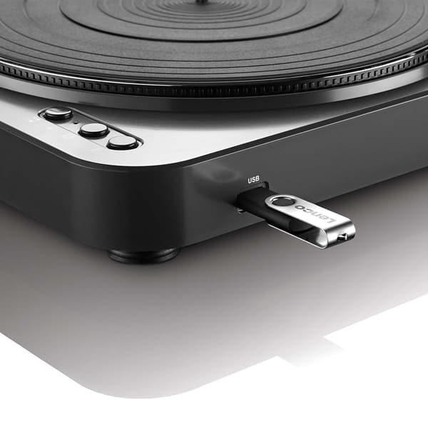 Lenco Platespiller med direkte koding og Bluetooth® Black