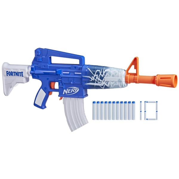 NERF Fortnite blå chock