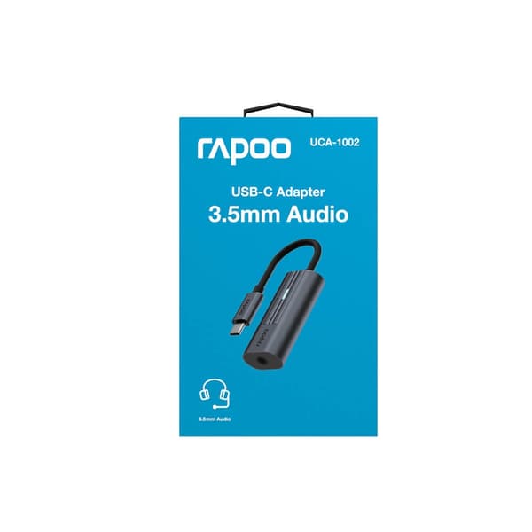 Rapoo USB-C Adapter UCA-1002 USB-C to 3.5mm Audio Adapter