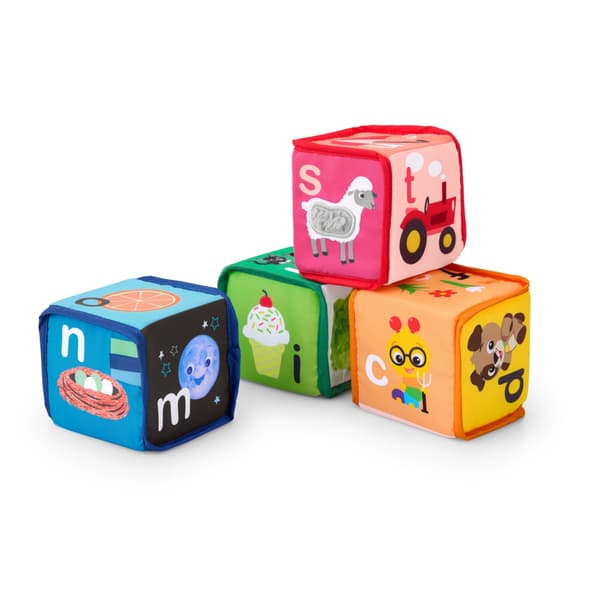 Baby Einstein Alpha Stacks™ mjuka klossar (BE-17304)