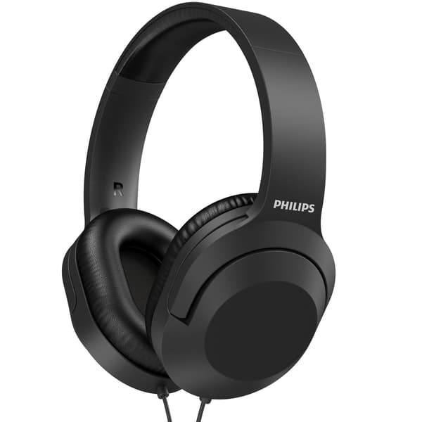 Philips Over-ear-hovedtelefoner med ledning, sort